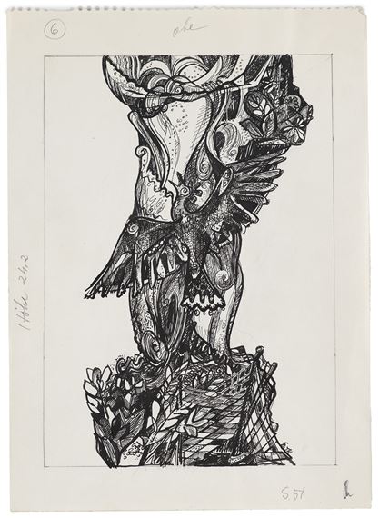 12 Zeichnungen als Original Illustrationen für Blaise Cendrars "Kleine Negermärchen - Ernst Otto Köpke