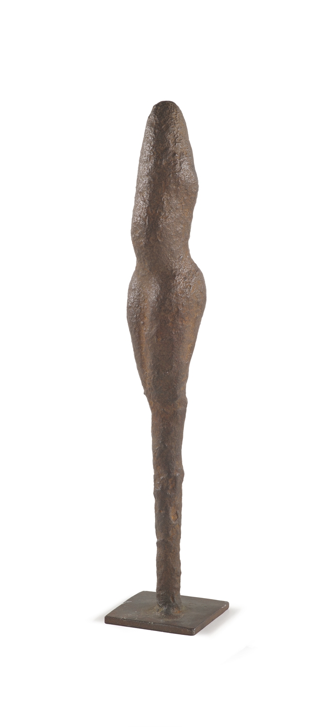 Artwork by Maria Lehnen, o, Made of iron cast