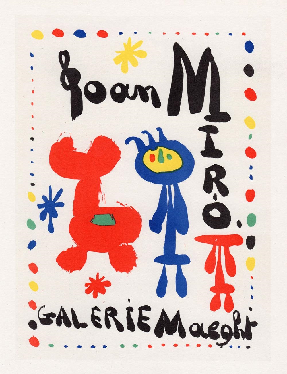 Joan Miró | Joan Miro 1959 lithograph Joan Miro signed (1959) | MutualArt
