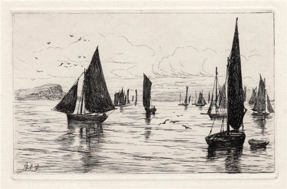 George Stratton Ferrier | George Stratton Ferrier A Calm Day 1879 ...