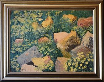 Rocks Strewn among Wild Daffodils - Sylvia