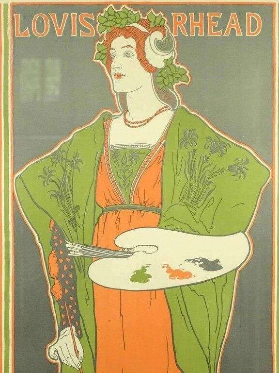 Louis Rhead | French Poster (1897) | MutualArt