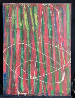 Komposition in Rot und Grün - Ulrich Diekmann