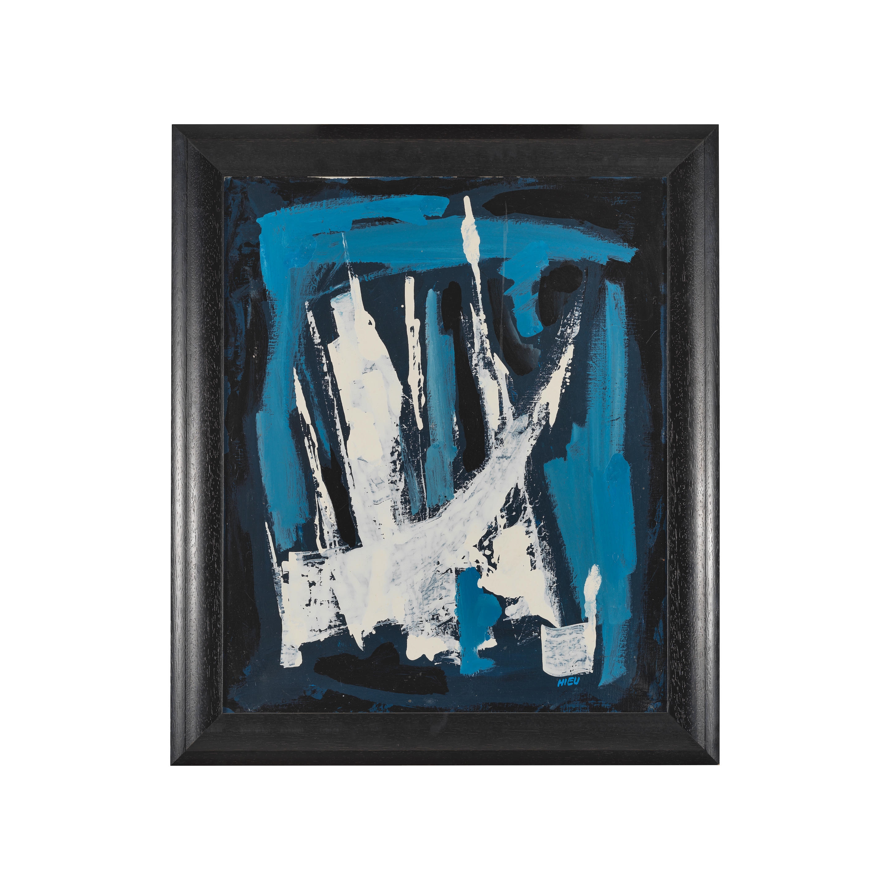 Artwork by Tran van Hieu, Abstrait, Made of oil on canvas