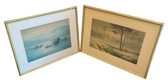 Maisons et ruisseau - Shumin