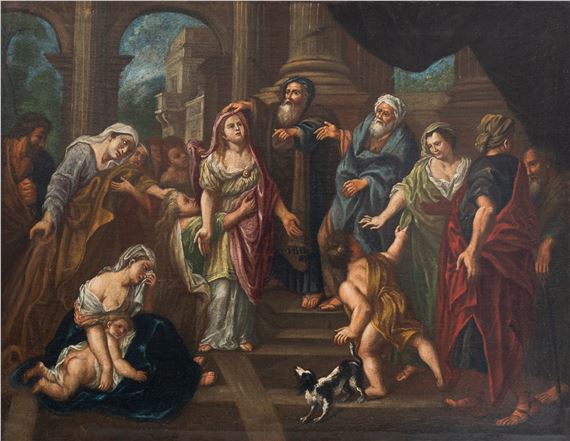 Il giudizio di Salomone by Roman School, 19th Century