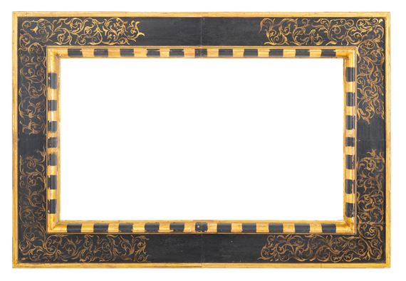 Coppia Di Cornici A Tabella. Legno Intagliato E Dorato. Arte Barocca - Foto 4