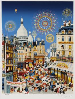 絵画 YAMAGATA CHATEAU DE CHAMPAGNE 1993 hiro-yamagata-chateau-de-
