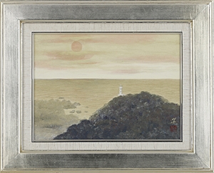 Artwork by Akiyoshi Takada, buds (a set of 2, Made of oil on canvas