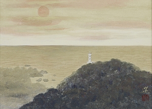 Artwork by Akiyoshi Takada, buds (a set of 2, Made of oil on canvas