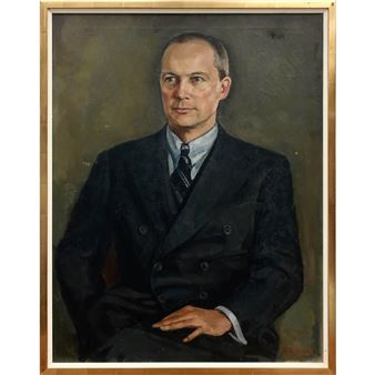 PORTRAIT OF A GENTLEMAN - Lilias Torrance Newton