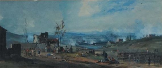 Le champs de bataille - Eugène Bazin