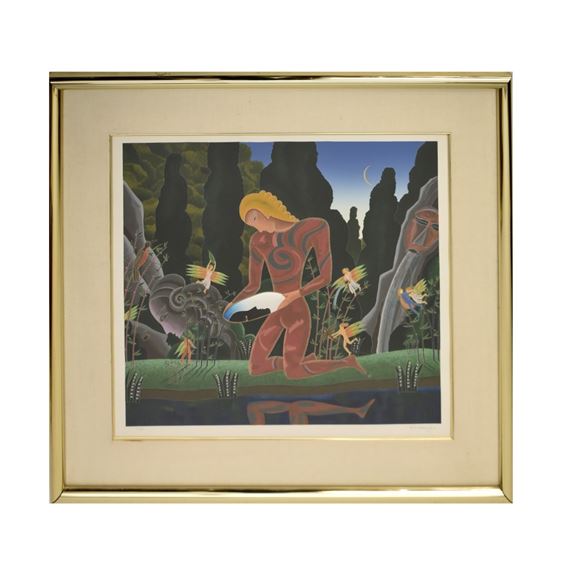Thomas McKnight | Lithograph Narcissus | MutualArt