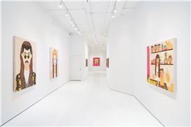 Liz Hernández "Población De La Máscara (Population of the Mask)" @ Jack Hanley Gallery, NYC
