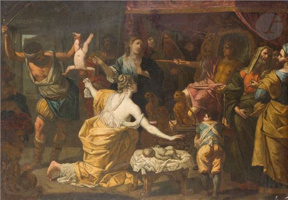 The Judgment of Solomon by Flemish School, 17th Century, 17th century