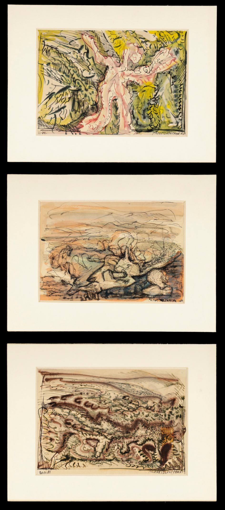 Artwork by Hans Praetterhoffer, Untitled, Made of ink