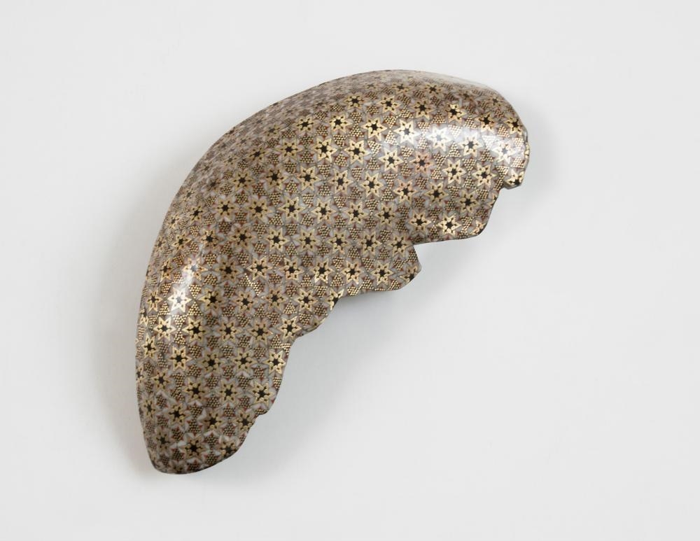 Artwork by Andisheh Avini, UNTITLED, Made of Marquetry on Bismuth, unsigned