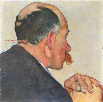 Head of a peasant, seen from the back Picture