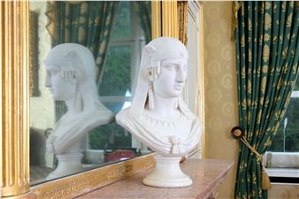 Bust of an Egyptian beauty - Godefroid Van Den Kerckhove