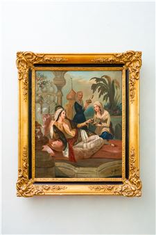 Two scenes inspired by 'One thousand and one nights - J. Godfrinois