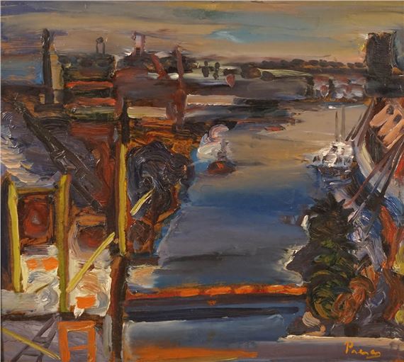 PAISAJE DE RÍO by Leopoldo Presas