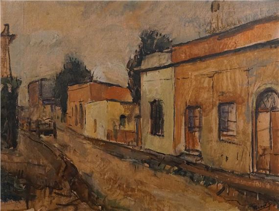 ESQUINA DE PIGÜÉ by Domingo Pronsato, 1934