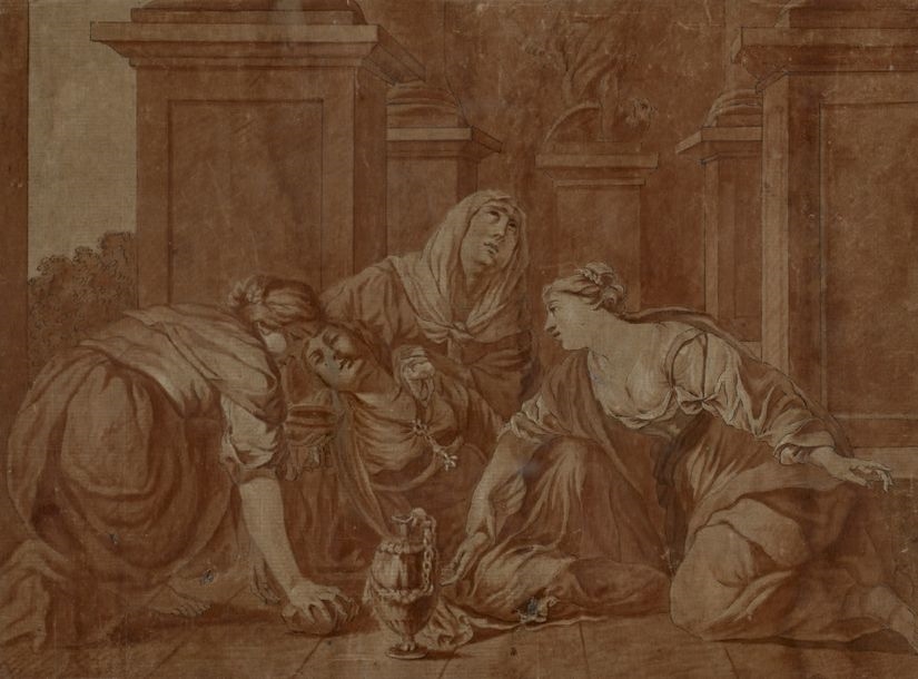 French School, 17th Century | The Care given to St. Sebastian | MutualArt