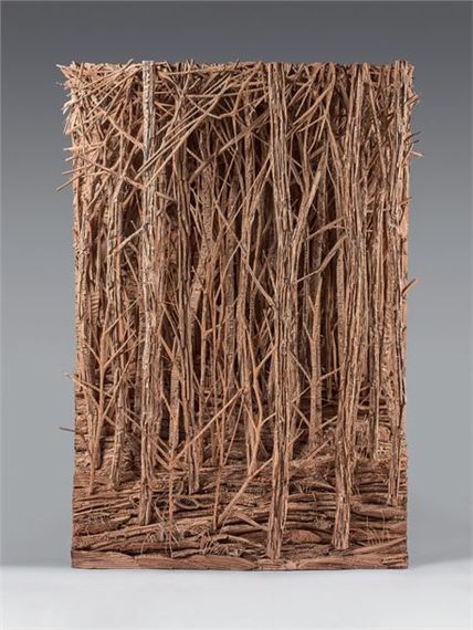 Forest Collage of corrugated - Eva Jospin