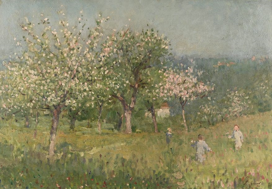Ernest Quost | Spring Oil on canvas | MutualArt