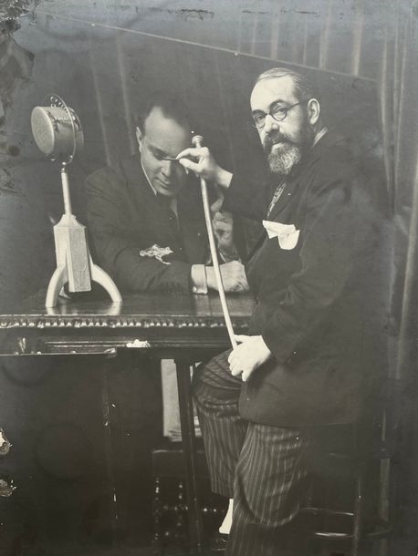 Artwork by Christian Duvivier, Portrait of a Painter, Made of Vintage silver print