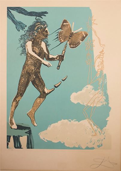 Salvador Dalí | 'The magic butterfly' | MutualArt