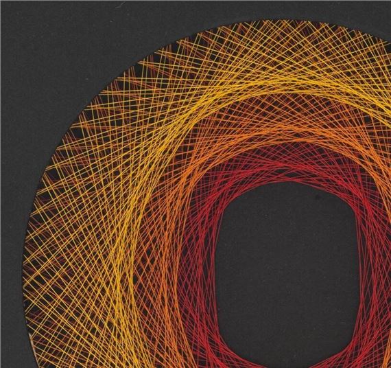 Joel Zaretsky | Joel Zaretsky #7 Modern Abstract String Art (1970 ...