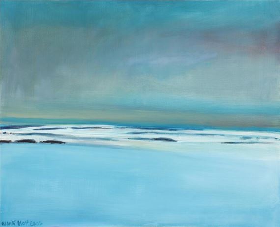 Vinteraften ved Rudbøl by Ulrik Hoff, 2005