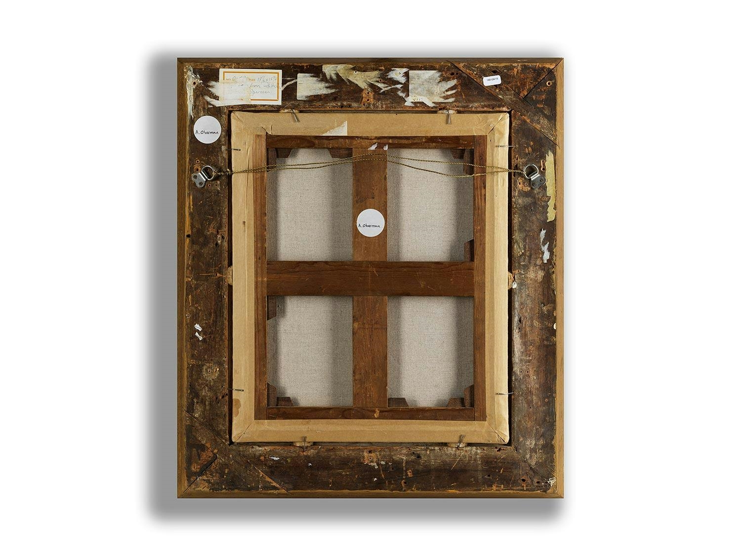 Artwork by Anthony Oberman, STILLLEBEN MIT BLUMEN, Made of Öl auf Leinwand