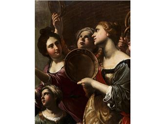 RÜCKKEHR DES DAVID MIT DEM HAUPT DES GOLIATH - Antiveduto Grammatica