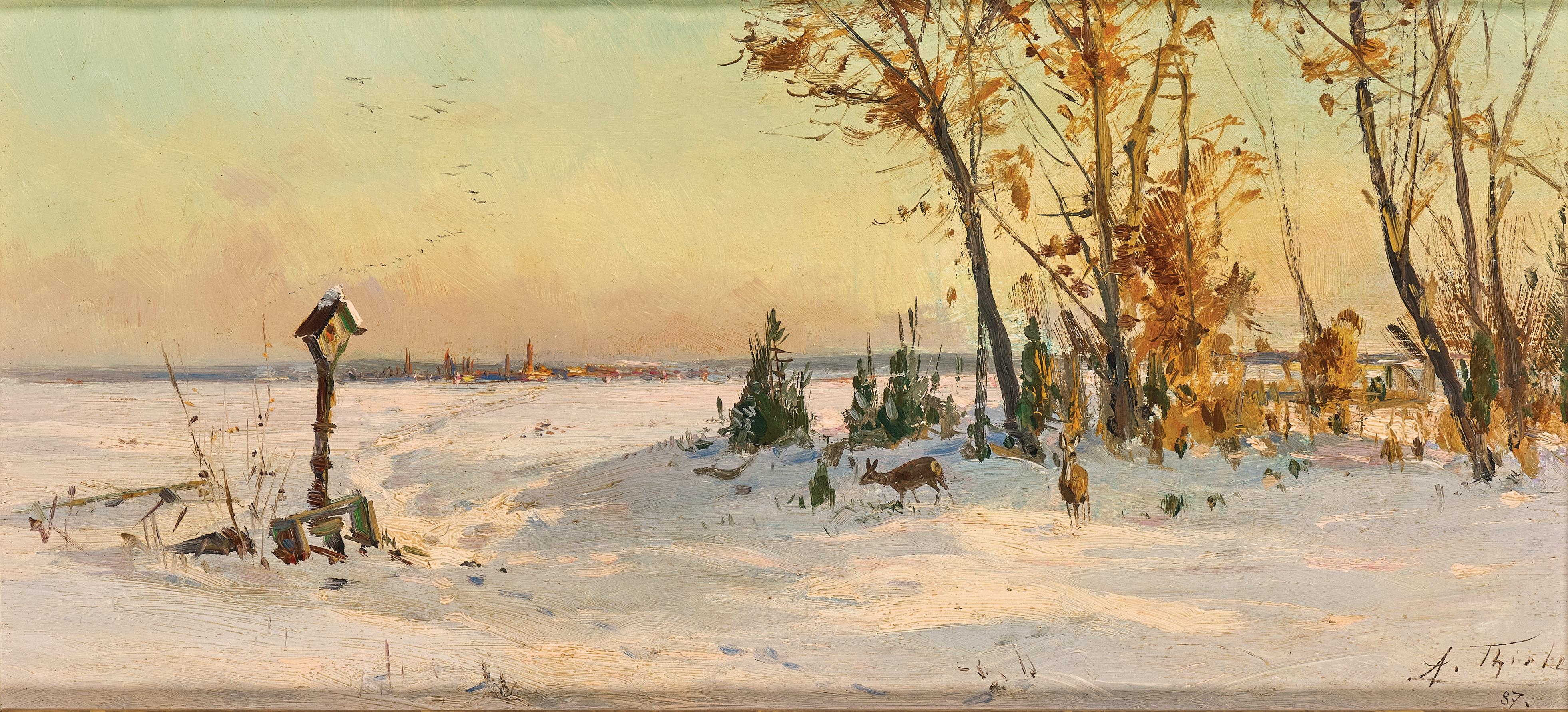 Julius Arthur Thiele | (Dresden 1841-1919 Hohenschäftlarn bei München ...