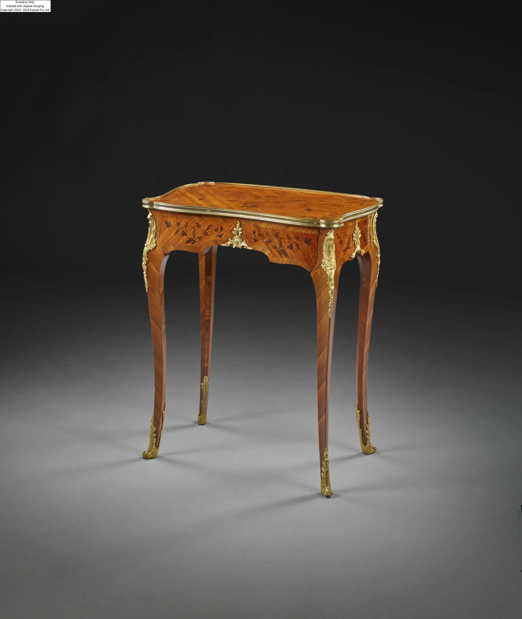 Bernard Ii van Risenburgh | TABLE À ÉCRIRE DE STYLE LOUIS XV | MutualArt