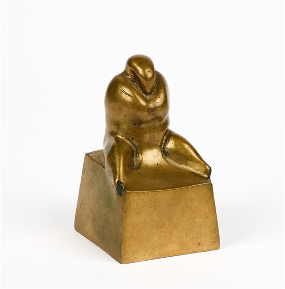 Sitzende Figur by Hede Bühl, 1977