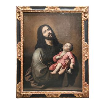 San José con el Niño - Miguel de Polanco