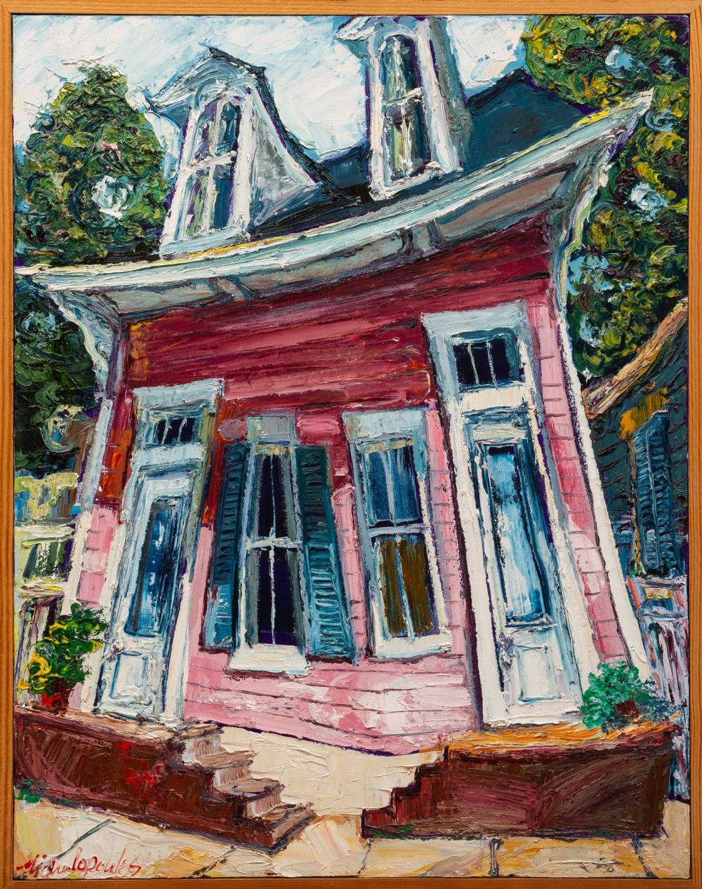 Artwork by James Michalopoulos, Pauger Sport, Made of oil on canvas