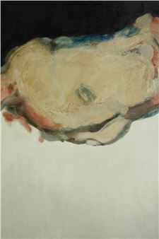 abstract nude in the manner of Francis Bacon - Francis Bacon