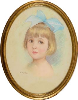 Ritratto di bambina - Guglielmo Ghini