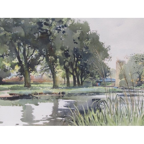Harry Sheldon | Harry Sheldon - The canal at Berkhamsted | MutualArt