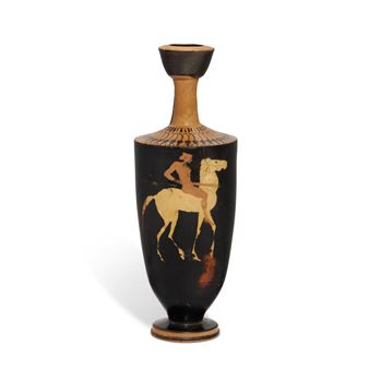 AN ATTIC LEKYTHOS IN SIX'S TECHNIQUE - Diosphos Painter