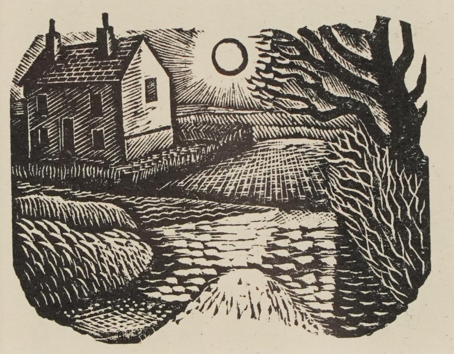 Eric Ravilious | Cockerel,House and Sunrise | MutualArt