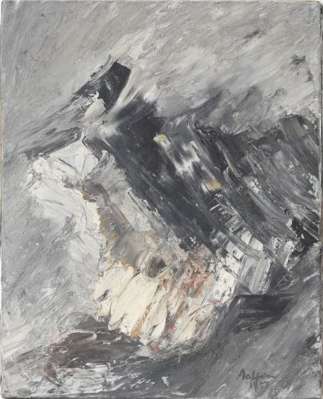 Untitled by Stacha Halpern, dated 1957