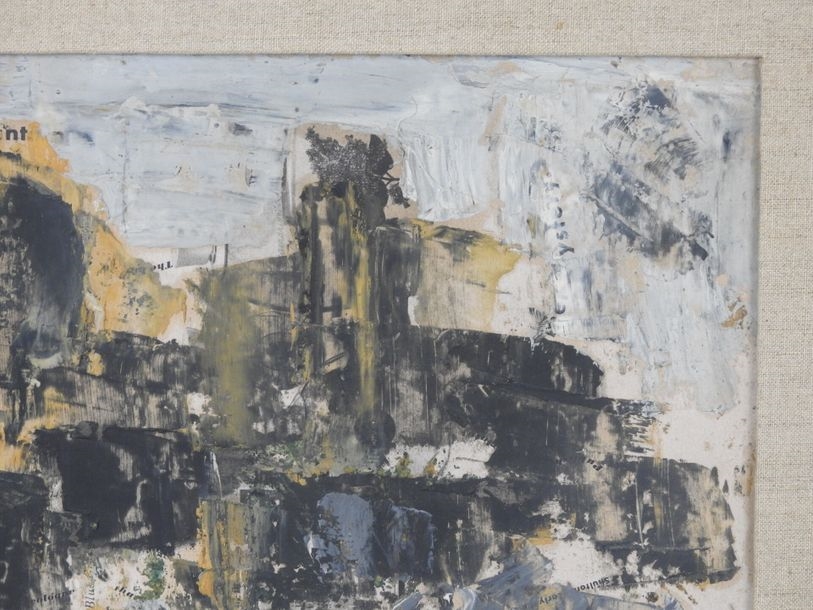 Stacha Halpern | View of Tourrettes-sur-Loup (1952) | MutualArt