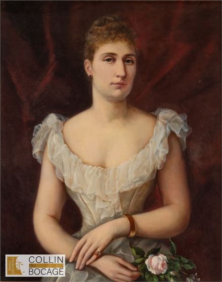 Albine, Elisabeth and Françoise, from whom Vallet de Villeneuve and Mareschal de Bièvre descended by Adrienne Geofroy, 1891