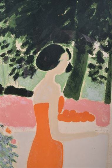 アンドレ・ブラジリエ ルーペーニュの夏　L'été à Loupeigne Andre Brasilier | Loupeigne en été (1972) | MutualArt