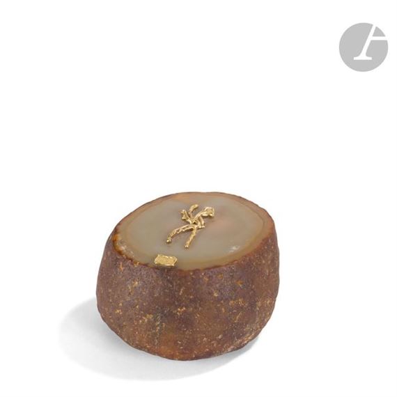 JACLINE NATAF MAZARD (BORN 1943) Birdman Paperweight - Jean Mahié